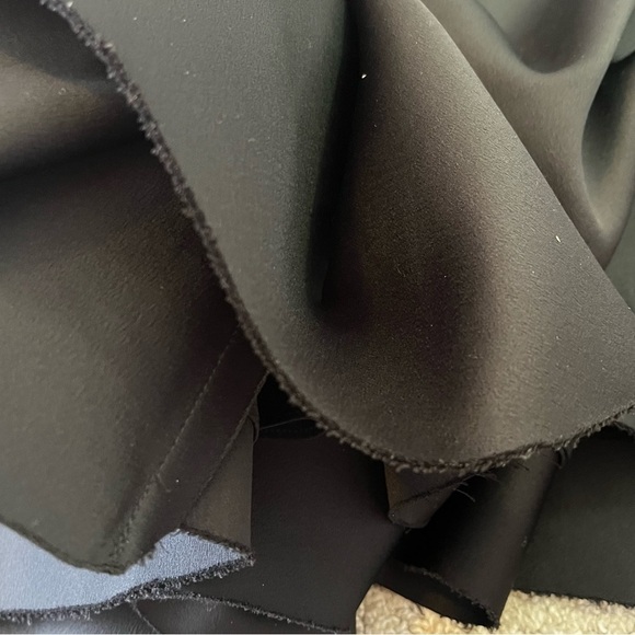 Cynthia Rowley Womens Black Bow Tea Dress Size 4 Prom Homecoming Wedding Formal - Picture 7 of 10